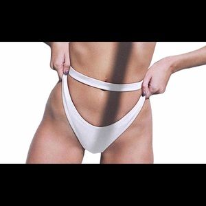 White Bikini Bottoms